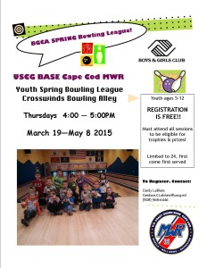 Youth Spring Bowling flyer
