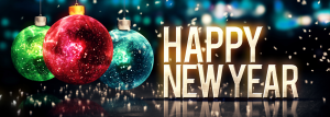 Happy New Year 2016 banner
