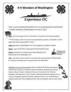 4H DC flyer