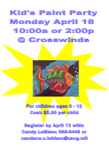 KidsPaint Party april2016