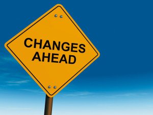 changes ahead