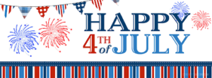 happy 4th july banner