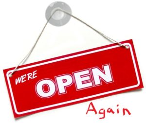 open again sign