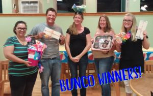 Bunco Prize Winners 7_16