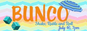 Bunco Banner July 2016