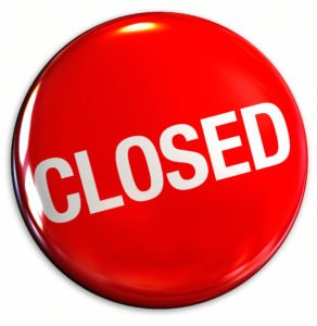 closed