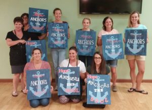 paint night group shot 8_31_16