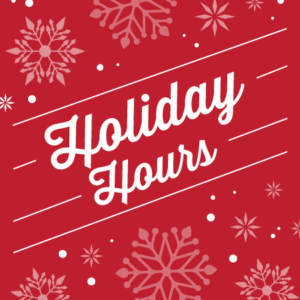 holiday hours